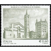 Italia Italy 2906 2007 Patrimonio Artístico y Cultural  Basílica Catedral de Parma MNH