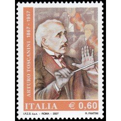 Italia Italy 2907 2007 Personalidades Música Arturo Toscanini MNH Italia Italy 2907 2007 Personalidades Música Arturo Toscanini MNH