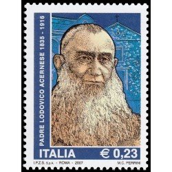 Italia Italy 2913 2007 Personalidades Religión Padre Lodovico Acernese MNH Italia Italy 2913 2007 Personalidades Religión Padre Lodovico Acernese MNH