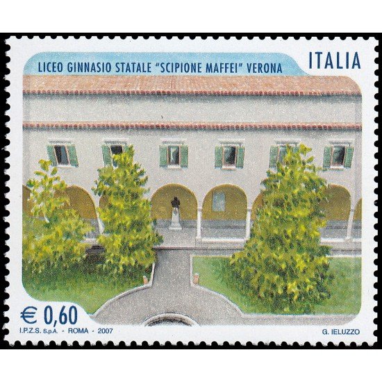 Italia Italy 2917 2007 Liceo Estatal Scipione Maffei Verona MNH Italia Italy 2917 2007 Liceo Estatal Scipione Maffei Verona MNH
