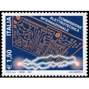 Italia Italy 2919 2007 Comisión Electrotécnica Internacional MNH