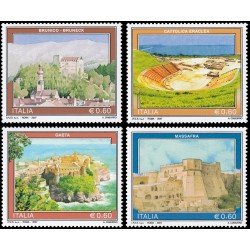 Italia Italy 2927/30 2007 Turismo Brunico, Cattolica Eraclea, Gaeta, Massafra MNH Italia Italy 2927/30 2007 Turismo Brunico, Cattolica Eraclea, Gaeta, Massafra MNH
