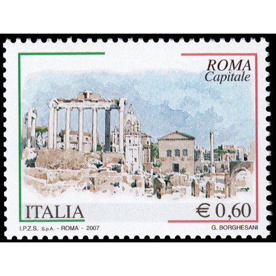 Italia Italy 2932 2007 Roma capital de Italia MNH Italia Italy 2932 2007 Roma capital de Italia MNH