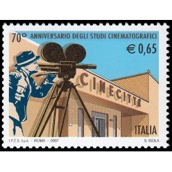 Italia Italy 2937 2007 Cine 70 aniv. Estudios de Cinecittá MNH Italia Italy 2937 2007 Cine 70 aniv. Estudios de Cinecittá MNH