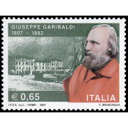 Italia Italy 2948 2007 Personalidades Política Giuseppe Garibaldi MNH