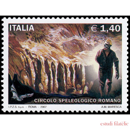Italia Italy 2951 2007 Círculo espeleológico romano MNH