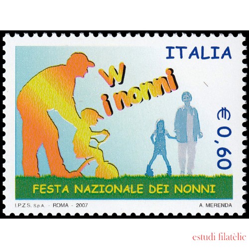 Italia Italy 2962 2007 Fiesta Nacional de los abuelos MNH