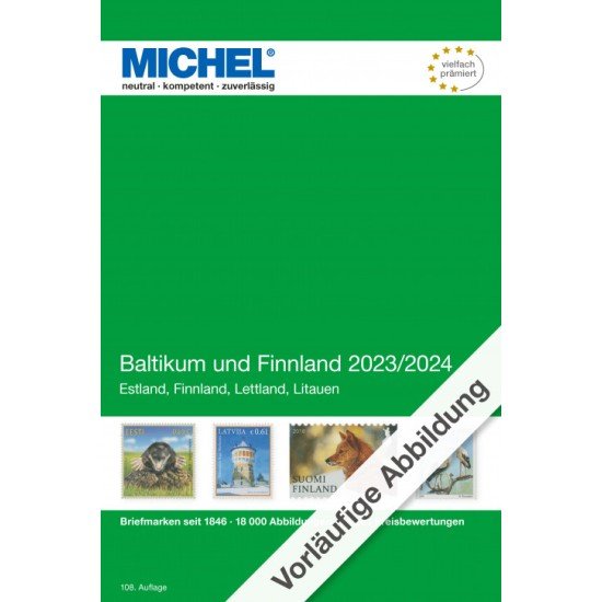 MICHEL Baltikum und Finnland-Katalog 2023/2024 MICHEL Baltikum und Finnland-Katalog 2023/2024
