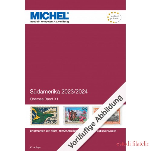 MICHEL Übersee-Katalog Südamerika 2023/2024, Band 1 A-J