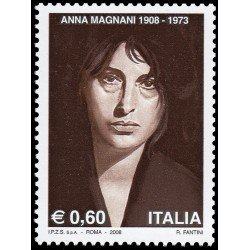 Italia Italy 2983 2008 Personalidades Cine Anna Magnani MNH Italia Italy 2983 2008 Personalidades Cine Anna Magnani MNH