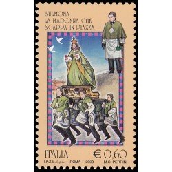 Italia Italy 2990 2008 Tradiciones La Virgen que huye de la plaza. Sulmona MNH Italia Italy 2990 2008 Tradiciones La Virgen que huye de la plaza. Sulmona MNH