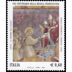 Italia Italy 2992 2008 800 aniv. Orden Franciscana MNH Italia Italy 2992 2008 800 aniv. Orden Franciscana MNH