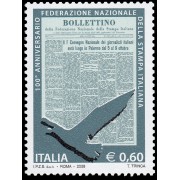 Italia Italy 2995  2008 100 aniv. Federación de Prensa Nacional italiana MNH
