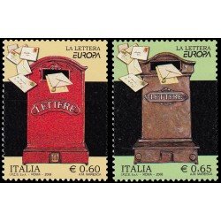 Italia Italy 2998/99 2008 Europa Las cartas MNH Italia Italy 2998/99 2008 Europa Las cartas MNH