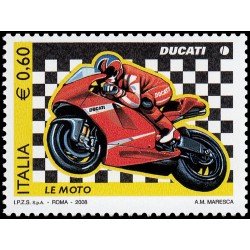 Italia Italy 3008 2008 Motocicletas Ducati MNH Italia Italy 3008 2008 Motocicletas Ducati MNH