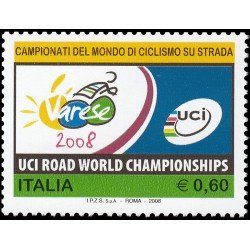 Italia Italy 3029 2008 Deporte Campeonato del mundo de ciclismo en ruta MNH Italia Italy 3029 2008 Deporte Campeonato del mundo de ciclismo en ruta MNH