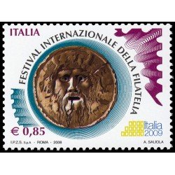 Italia Italy 3031 2008 Italia 2009 Festival Internacional de la Filatelia MNH Italia Italy 3031 2008 Italia 2009 Festival Internacional de la Filatelia MNH