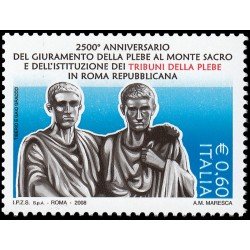 Italia Italy 3034 2008 2500 aniv. Tribunal del pueblo MNH Italia Italy 3034 2008 2500 aniv. Tribunal del pueblo MNH