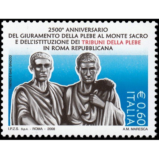 Italia Italy 3034 2008 2500 aniv. Tribunal del pueblo MNH Italia Italy 3034 2008 2500 aniv. Tribunal del pueblo MNH