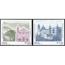 Italia Italy 3037/38 2008 Patrimonio Artístico y Cultural Valle de Orcia y Centro histórico de Urbino MNH Italia Italy 3037/38 2008 Patrimonio Artístico y Cultural Valle de Orcia y Centro histórico de Urbino MNH