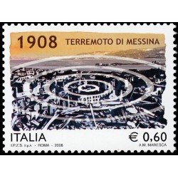 Italia Italy 3039 2008 100 aniv. Terremoto de Messina MNH Italia Italy 3039 2008 100 aniv. Terremoto de Messina MNH