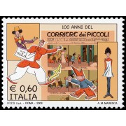 Italia Italy 3040 2008 100 aniv. del diario Corriere dei Piccoli MNH