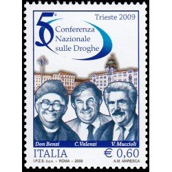 Italia Italy 3043 2009 V Conferencia Nacional sobre las drogas MNH Italia Italy 3043 2009 V Conferencia Nacional sobre las drogas MNH
