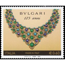 Italia Italy 3051 2009 Productos de Italia Joyería Bulgari MNH Italia Italy 3051 2009 Productos de Italia Joyería Bulgari MNH