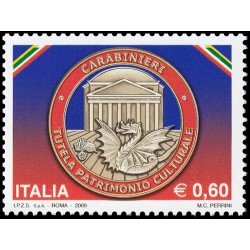 Italia Italy 3053 2009 Instituciones División de carabineros para la protección del patrimonio cultural MNH Italia Italy 3053 2009 Instituciones División de carabineros para la protección del patrimonio cultural MNH