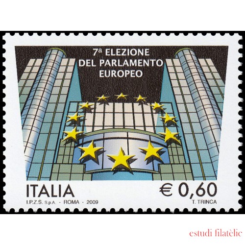 Italia Italy 3057 2009 VII Elecciones al Parlamento Europeo MNH