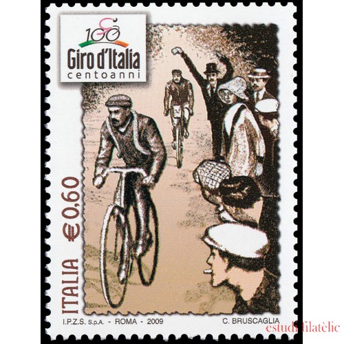 Italia Italy 3058 2009 100 aniv. Giro de Italia MNH