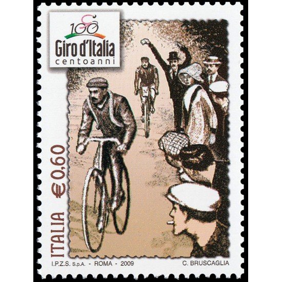 Italia Italy 3058 2009 100 aniv. Giro de Italia MNH Italia Italy 3058 2009 100 aniv. Giro de Italia MNH