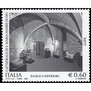 Italia Italy 3062 2009 Patrimonio Artístico y Cultural Catedral de Santa María Madre de Dios en Rieti MNH