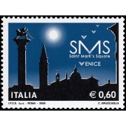 Italia Italy 3070 2009 Proyecto SMS Venice MNH