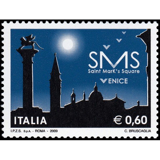 Italia Italy 3070 2009 Proyecto SMS Venice MNH Italia Italy 3070 2009 Proyecto SMS Venice MNH