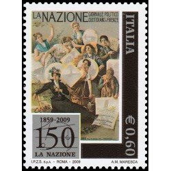 Italia Italy 3081 2009 150 aniv. del periódico La Nazione MNH Italia Italy 3081 2009 150 aniv. del periódico La Nazione MNH