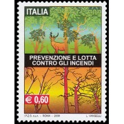 Italia Italy 3083 2009 Prevención y lucha contra incendios MNH