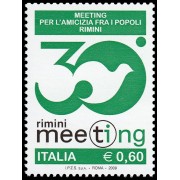 Italia Italy 3084 2009 XXX Encuentro de amistad entre los pueblos del Rimini MNH