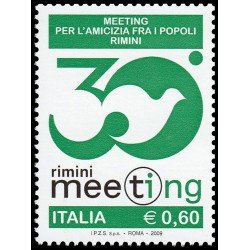 Italia Italy 3084 2009 XXX Encuentro de amistad entre los pueblos del Rimini MNH Italia Italy 3084 2009 XXX Encuentro de amistad entre los pueblos del Rimini MNH