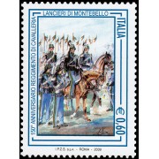 Italia Italy 3085 2009 150 aniv. del Regimiento de caballería de Lanceros de Montebello MNH