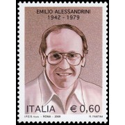 Italia Italy 3088 2009 Personalidades En memoria de Emilio Alessandrini, Magistrado MNH 