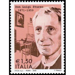 Italia Italy 3092 2009 Personalidades Religión y política Luigi Sturzo MNH Italia Italy 3092 2009 Personalidades Religión y política Luigi Sturzo MNH