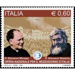 Italia Italy 3094 2009 Personalidades Fundadores del Instituto Nacional por la Italia del sur MNH Italia Italy 3094 2009 Personalidades Fundadores del Instituto Nacional por la Italia del sur MNH