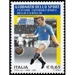 Italia Italy 3098 2009 Exposición Internacional de Filatelia en Roma. Jornada deportiva MNH Italia Italy 3098 2009 Exposición Internacional de Filatelia en Roma. Jornada deportiva MNH