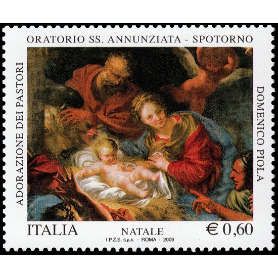 Italia Italy 3104 2009 Navidad MNH Italia Italy 3104 2009 Navidad MNH