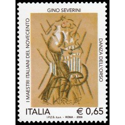 Italia Italy 3115 2009 Personalidades Artistas italianos del siglo XX Danza del Oso de Gino Severini MNH Italia Italy 3115 2009 Personalidades Artistas italianos del siglo XX Danza del Oso de Gino Severini MNH