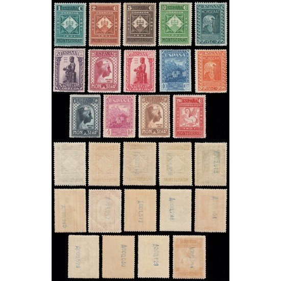 España Spain 636/49 1931 Monasterio de Montserrat MNH España Spain 636/49 1931 Monasterio de Montserrat MNH