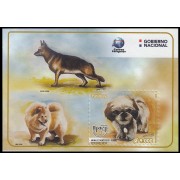 Upaep Paraguay 2018 Perros Hoja Bloque MNH
