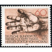 MED/S Alemania Federal  Germany  Nº 902  1980 200 Aniv. de Fiedrich Joseph Haas Lujo