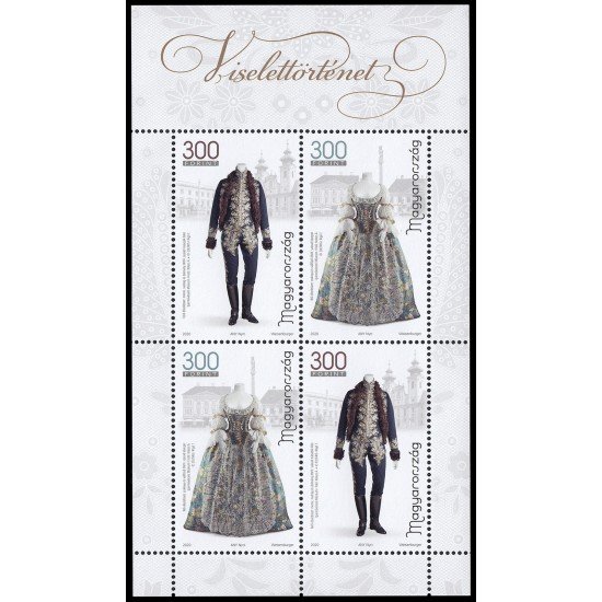 Hungría Hungary 6106/07 2020 Historia de la ropa MNH Hungría Hungary 6106/07 2020 Historia de la ropa MNH